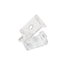 Nora Lighting Nutp13 Ip65 120V Tape Light Installation Bracket Kit, 2 Clear Mounting Clips & Screws