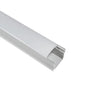 Nora Lighting 4' Deep Channel For Cob Tape Light, Aluminum Finish