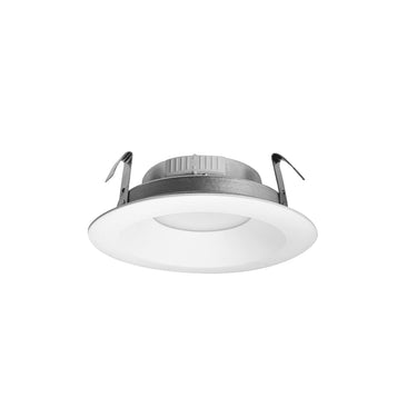 Nora Lighting 6" Contractor Series LED Retrofit Reflector With Selectable Cct, Matte Powder White 12-Pack