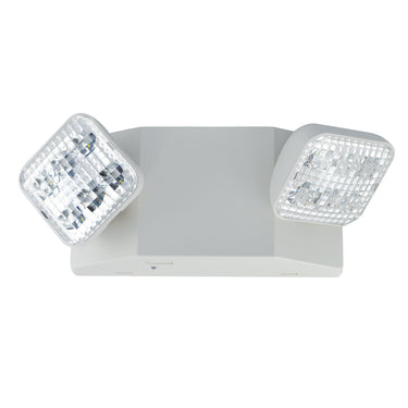 Nora Lighting Emergency LED Light With Remote Capability, White