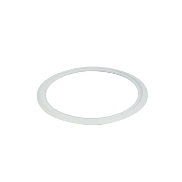 Nora Lighting 4" Oversize Ring For 4" Can-Less Downlights, Matte Powder White Finish