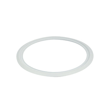 Nora Lighting 6" Oversize Ring For 6" Can-Less Downlights, Matte Powder White Finish