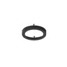 Nora Lighting 4" Decorative Metal Ring For Nelo-4Rtwmpw, Black Finish