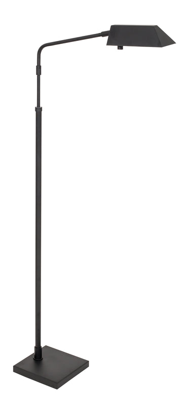 House of Troy Newbury Adjustable Floor Lamps in Black