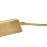 House of Troy Newbury Wall Swings in Antique Brass with USB Port