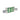 Nora Lighting Led Exit And Emergency Combination With Adjustable Heads, Battery Backup, Green Letters / White Housing