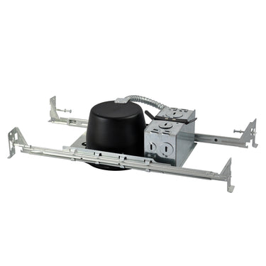 Nora Lighting 4" Shallow, Ic, At LED Dedicated New Construction Housing, 277V W/ 50W Step Down Transformer
