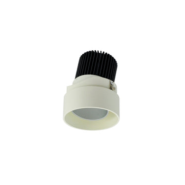 Nora Lighting 2" Iolite LED Round Trimless Adjustable, 10-Degree Optic, 800Lm / 12W, 2700K, Haze Adjustable / White Reflector