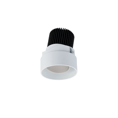 Nora Lighting 2" Iolite LED Round Trimless Adjustable, 1000Lm / 14W, 2700K, Haze Adjustable / Matte Powder White Reflector