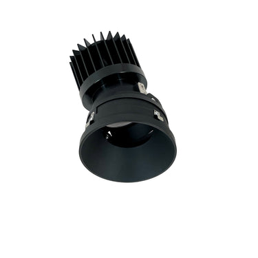 Nora Lighting 4" Iolite Plus Round Trimless Adjustable, 1500Lm/2000Lm Varies By Housing, 3000K, Black Finish