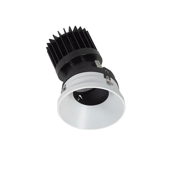 Nora Lighting 4" Iolite Plus Round Trimless Adjustable, 1500Lm/2000Lm Varies By Housing, Comfort Dim, White Finish