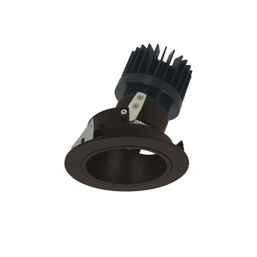 Nora Lighting 4" Iolite LED Round Adjustable Deep Reflector, 1500Lm/2000Lm Varies By Housing, 3500K, Bronze Reflector / Bronze Flange