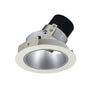 Nora Lighting 4" Iolite LED Round Adjustable Deep Reflector, 10-Degree Optic, 850Lm / 12W, 2700K, Haze Reflector / White Flange