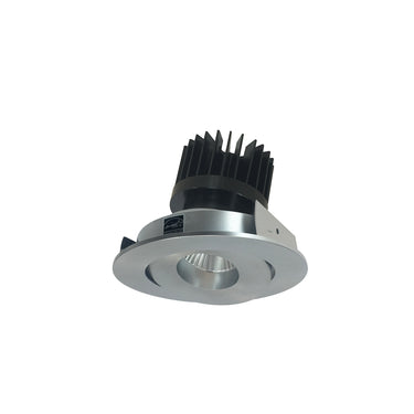 Nora Lighting 4" Iolite LED Round Adjustable Gimbal, 1500Lm/2000Lm/2500Lm Varies By Housing, Comfort Dim, Natural Metal Finish