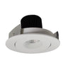 Nora Lighting 4" Iolite LED Round Adjustable Gimbal, 800Lm / 14W, Comfort Dim, White Finish