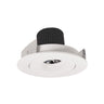 Nora Lighting 4" Iolite LED Round Adjustable Gimbal, 10-Degree Optic, 850Lm / 12W, 2700K, White Finish