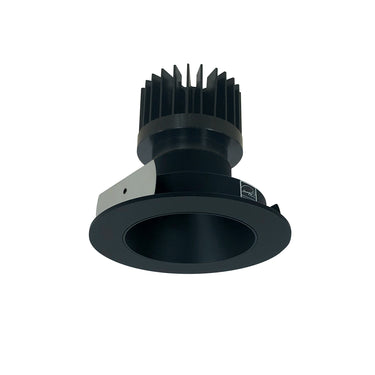 Nora Lighting 4" Iolite LED Round Reflector, 1500Lm/2000Lm/2500Lm Varies By Housing, 4000K, Black Reflector / Black Flange