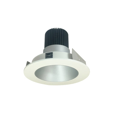 Nora Lighting 4" Iolite LED Round Reflector, 1000Lm / 14W, 2700K, Haze Reflector / White Flange