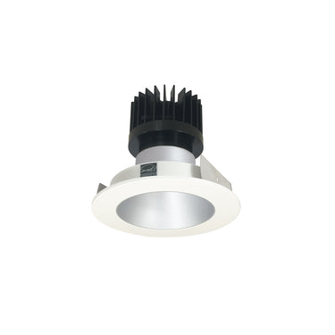Nora Lighting 4" Iolite LED Round Reflector, 1500Lm/2000Lm/2500Lm Varies By Housing, 3500K, Haze Reflector / White Flange