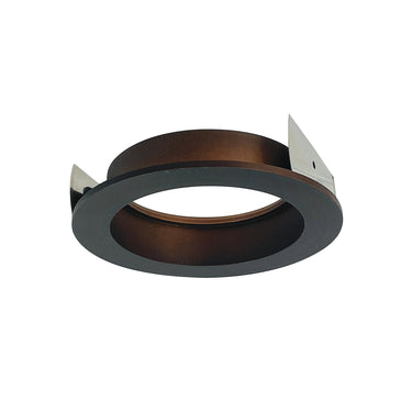 Nora Lighting 4" Iolite Trimless To Flanged Converter Accessory, Bronze
