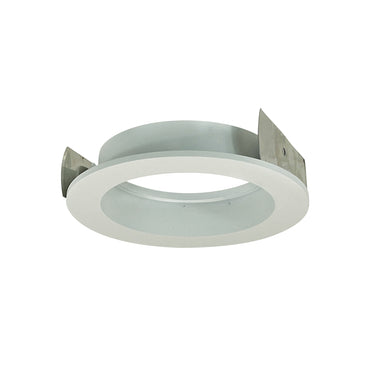 Nora Lighting 4" Iolite Trimless To Flanged Converter Accessory, White