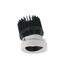 Nora Lighting 4" Iolite LED Round Trimless Adjustable, 1500Lm/2000Lm/2500Lm Varies By Housing, 4000K, Black Adjustable / White Reflector