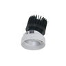Nora Lighting 4" Iolite LED Round Trimless Adjustable, 1500Lm/2000Lm/2500Lm Varies By Housing, 5000K, Haze Adjustable / White Reflector