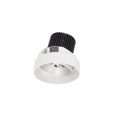 Nora Lighting 4" Iolite LED Round Trimless Adjustable, 10-Degree Optic, 850Lm / 12W, 4000K, Haze Adjustable / White Reflector