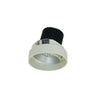 Nora Lighting 4" Iolite LED Round Trimless Adjustable, 800Lm / 14W, Comfort Dim, Haze Adjustable / White Reflector