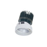 Nora Lighting 4" Iolite LED Round Trimless Adjustable, 1500Lm/2000Lm/2500Lm Varies By Housing, 5000K, Haze Adjustable / Matte Powder White Reflector
