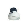 Nora Lighting 4" Iolite LED Round Trimless Adjustable, 1000Lm / 14W, 3500K, Matte Powder White Adjustable / Matte Powder White Reflector