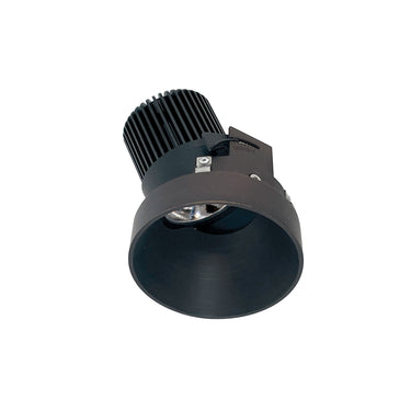 Nora Lighting 4" Iolite LED Round Trimless Adjustable Slot, 10-Degree Optic, 850Lm / 12W, 2700K, Bronze Finish