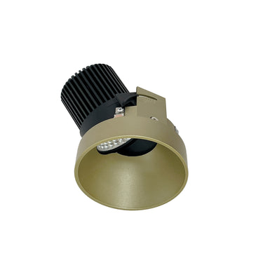 Nora Lighting 4" Iolite LED Round Trimless Adjustable Slot, 1000Lm / 14W, 3500K, Champagne Haze Finish