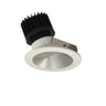 Nora Lighting 4" Iolite LED Round Wall Wash, 1500Lm/2000Lm Varies By Housing, 3000K, Haze Reflector / Matte Powder White Flange