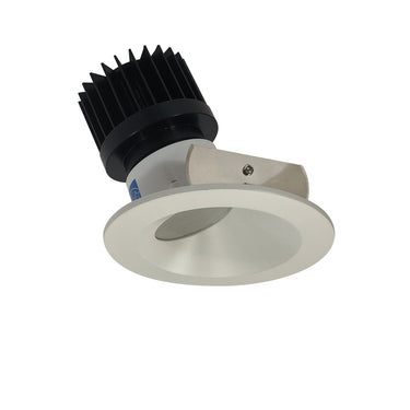Nora Lighting 4" Iolite LED Round Wall Wash, 1500Lm/2000Lm Varies By Housing, Comfort Dim, White Reflector / White Flange