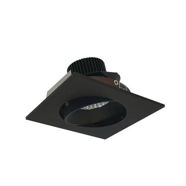 Nora Lighting 4" Iolite LED Square Adjustable Cone Reflector, 1000Lm / 14W, 3000K, Bronze Reflector / Bronze Flange
