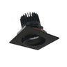 Nora Lighting 4" Iolite LED Square Adjustable Cone Reflector, 1500Lm/2000Lm/2500Lm Varies By Housing, 4000K, Bronze Reflector / Bronze Flange