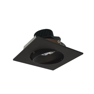 Nora Lighting 4" Iolite LED Square Adjustable Cone Reflector, 10-Degree Optic, 800Lm / 12W, 3000K, Bronze Reflector / Bronze Flange
