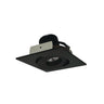 Nora Lighting 4" Iolite LED Square Adjustable Gimbal, 10-Degree Optic, 800Lm / 12W, 2700K, Bronze Finish