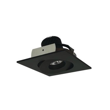 Nora Lighting 4" Iolite LED Square Adjustable Gimbal, 10-Degree Optic, 800Lm / 12W, 2700K, Bronze Finish