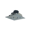 Nora Lighting 4" Iolite LED Square Adjustable Gimbal, 1000Lm / 14W, 3000K, Natural Metal Finish
