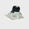 Nora Lighting 4" Iolite LED Square Adjustable Gimbal, 1500Lm/2000Lm/2500Lm Varies By Housing, 2700K, White Finish