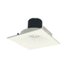Nora Lighting 4" Iolite LED Square Bullnose, 1000Lm / 14W, 3000K, White Finish