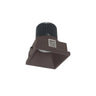 Nora Lighting 4" Iolite LED Square Trimless Downlight, 1000Lm / 14W, 2700K, Bronze Finish