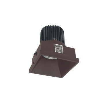 Nora Lighting 4" Iolite LED Square Trimless Downlight, 1000Lm / 14W, 4000K, Bronze Finish