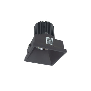 Nora Lighting 4" Iolite LED Square Trimless Downlight, 10-Degree Optic, 850Lm / 12W, 3000K, Bronze Finish