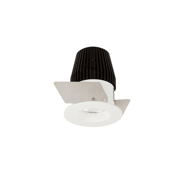 Nora Lighting 1" Iolite LED Bwf Round Reflector, 600Lm, 3000K, White Reflector / White Flange