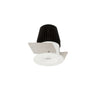 Nora Lighting 1" Iolite LED Ntf Round Reflector, 600Lm, 5000K, White Reflector / White Flange
