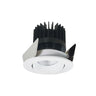 Nora Lighting 2" Iolite LED Round Adjustable Cone Reflector, 1500Lm/2000Lm/2500Lm Varies By Housing, 3500K, Matte Powder White Reflector / Matte Powder White Flange