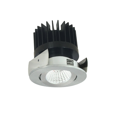 Nora Lighting 2" Iolite LED Round Adjustable Gimbal, 1500Lm/2000Lm/2500Lm Varies By Housing, 2700K, Natural Metal Finish